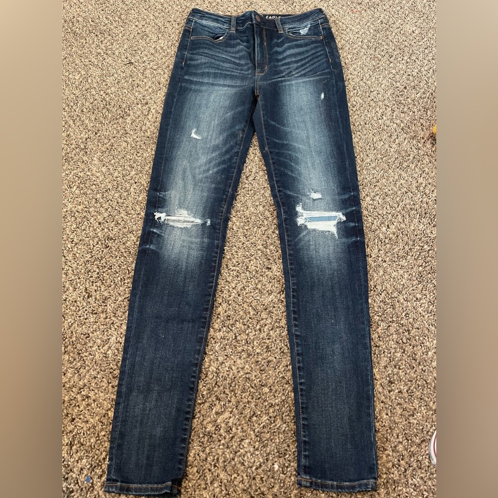 American Eagle Outfitters Highest Rise Jeagging size 6